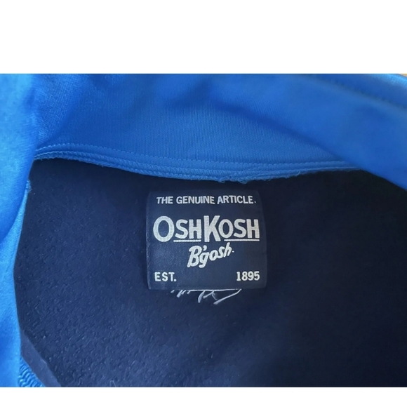 Osh Kosh Toddler's Blue Full Zip Jacket Size 5T - Picture 6 of 8